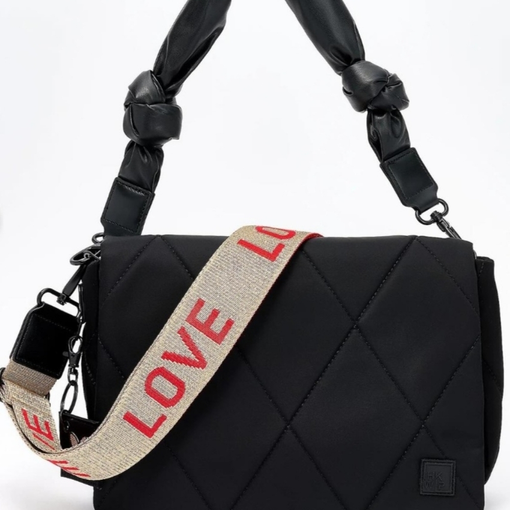 IHKWIP Messenger/Shoulder Bag with TWO straps